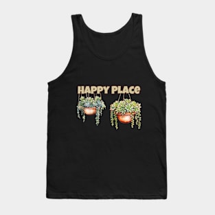 Happy Place Hanging Plants Tank Top